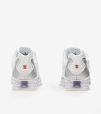 Nike Shox TL White Metallic Silver Max Orange (Women's)